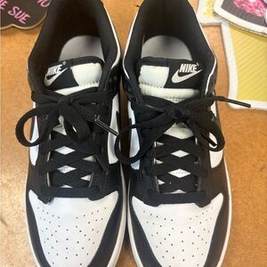 Nike Kids Black and White Sneakers